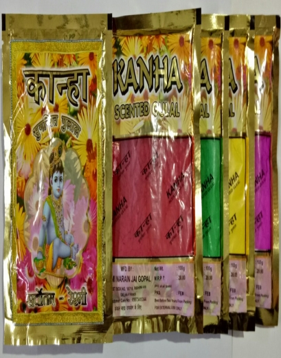 Kanha Gulal 100g Pouch